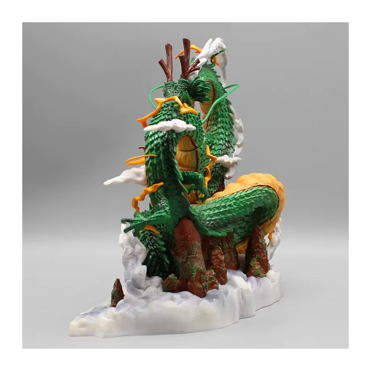 Bandai Dragon Ball Shenron und Goku Anime Figur aus Kunststoff, grün, Höhe: 22 cm - Bild 5