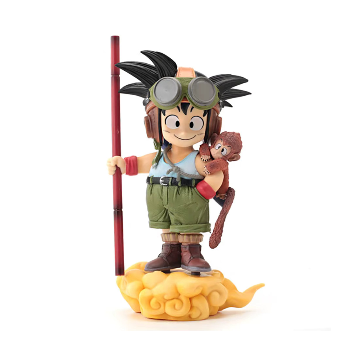 Bandai Dragon Ball Son Goku Actionfigur Affen-Junge-Goku Modell aus Kunststoff, mehrfarbig, Höhe: 16 cm - Bild 2