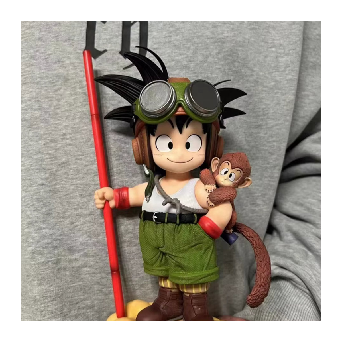 Bandai Dragon Ball Son Goku Actionfigur Affen-Junge PVC-Statue, mehrfarbig, Höhe: 16 cm - Bild 2