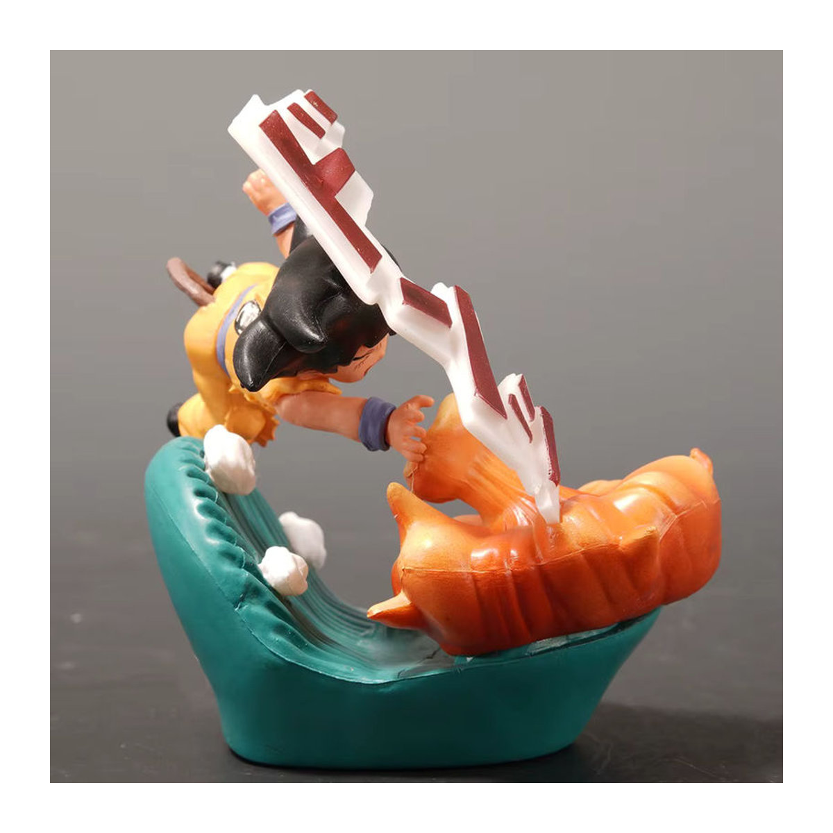 Bandai Dragon Ball Son Goku Anime Figur aus Kunststoff, mehrfarbig, Höhe: 9 cm - Bild 4