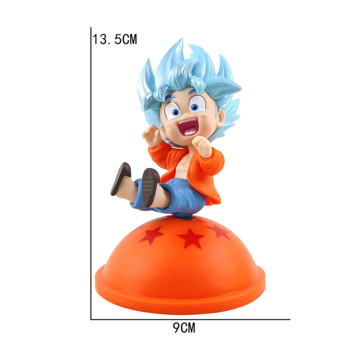 Bandai Dragon Ball Son Goku Anime Figur, mehrfarbig, Höhe: 14 cm - Bild 2