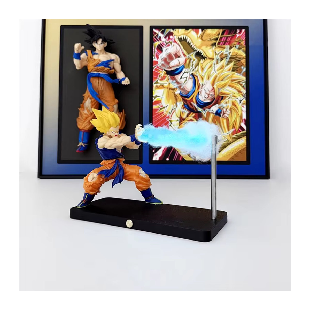 Bandai Dragon Ball Son Goku Kamehameha Nachttischlampe Desktop-Dekoration in Bunt - Bild 3