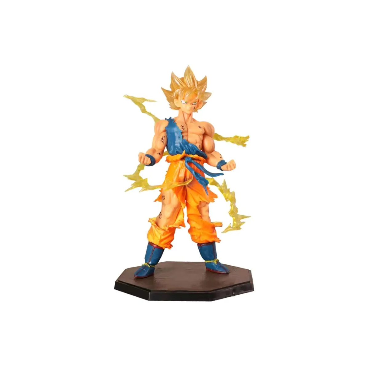 Bandai Dragon Ball Son Goku Super Saiyajin Figur, mehrfarbig, Höhe: 17 cm - Bild 7