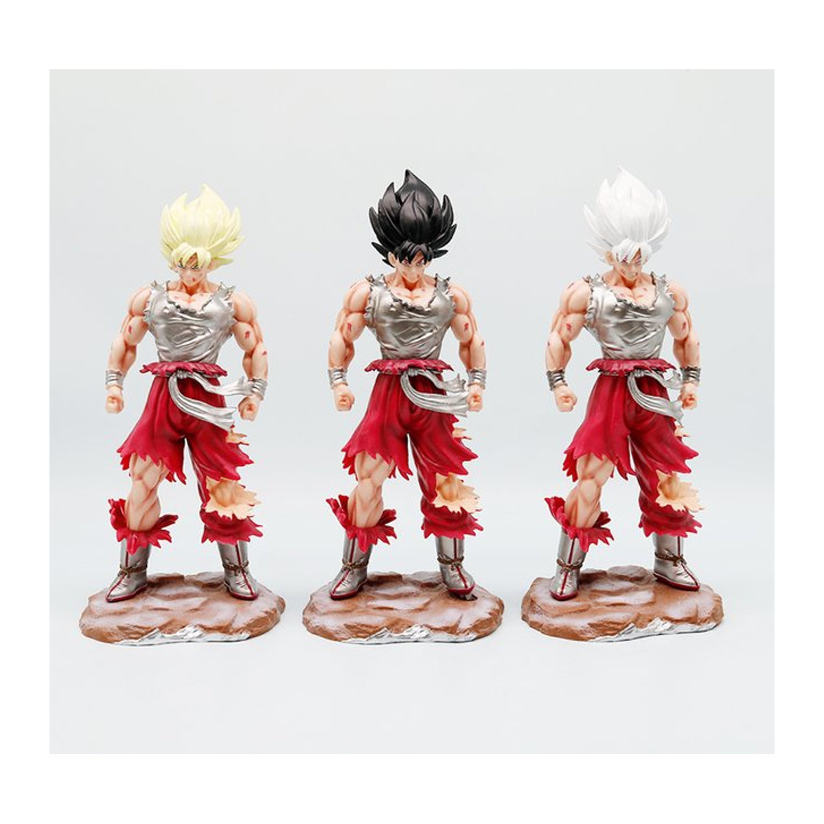 Bandai Dragon Ball Son Goku Super Saiyan Actionfigur, mehrfarbig, Höhe: 22 cm - Bild 1