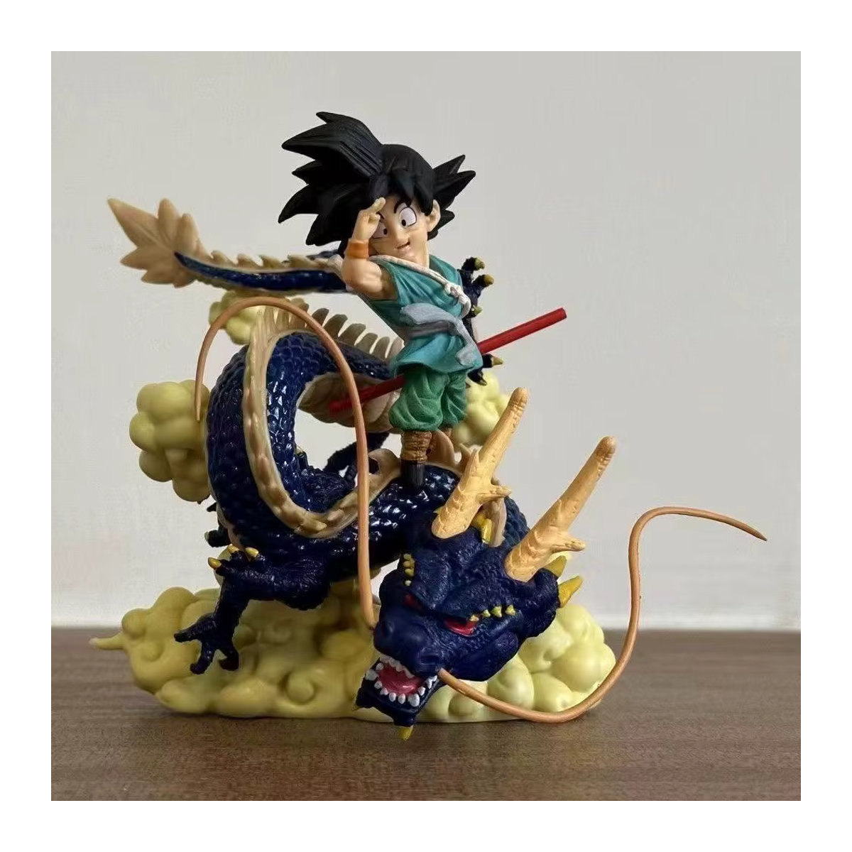 Bandai Dragon Ball Son Goku Super Saiyan Figur GoodBye Goku GK Statue, mehrfarbig, Höhe: 13 cm - Bild 2