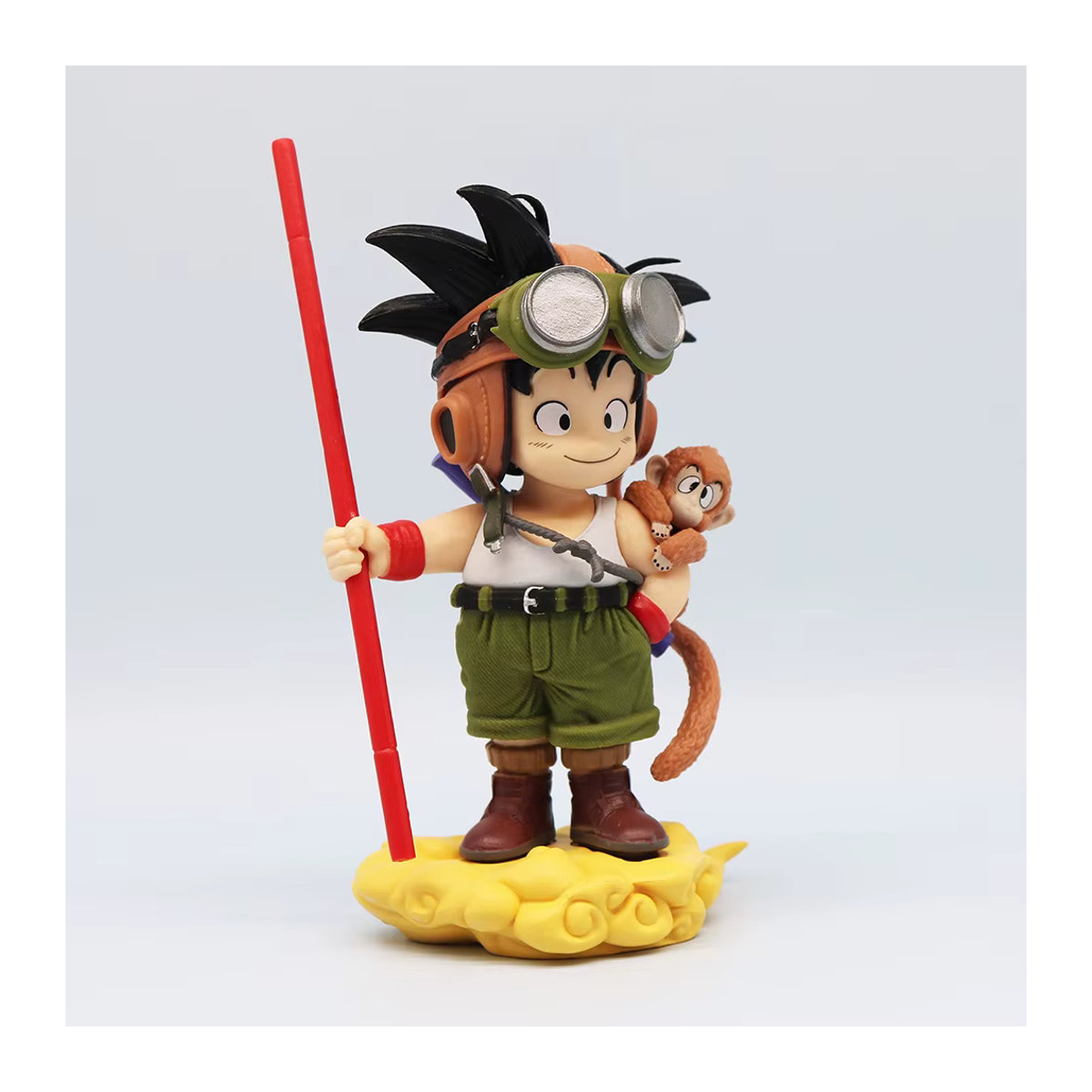 Bandai Dragon Ball Son Goku und Kid Goku Anime Figur aus Kunststoff, mehrfarbig, Höhe: 16 cm - Bild 3