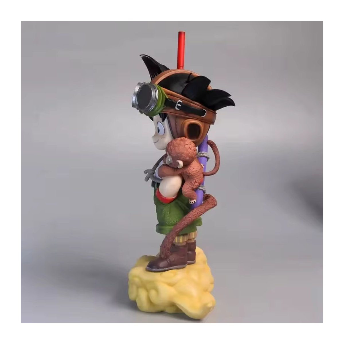 Bandai Dragon Ball Son Goku und Kid Goku Anime Figur aus Kunststoff, mehrfarbig, Höhe: 16 cm - Bild 4