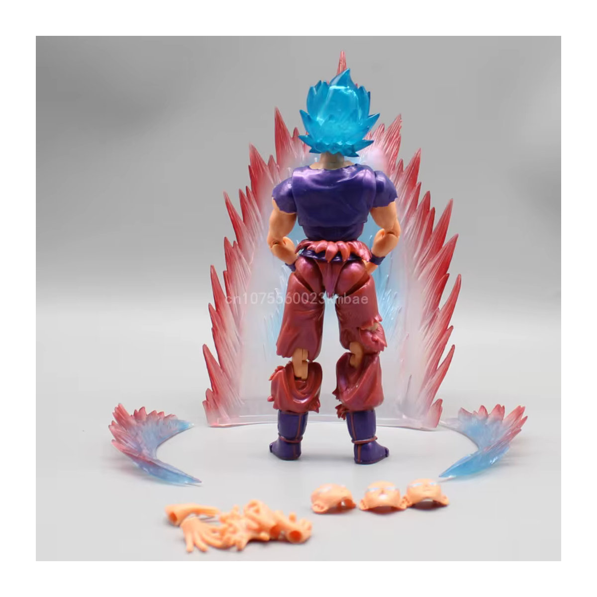 Bandai Dragon Ball Super Goku Actionfigur Super Saiyajin aus Kunststoff, mehrfarbig, Höhe: 18 cm - Bild 3