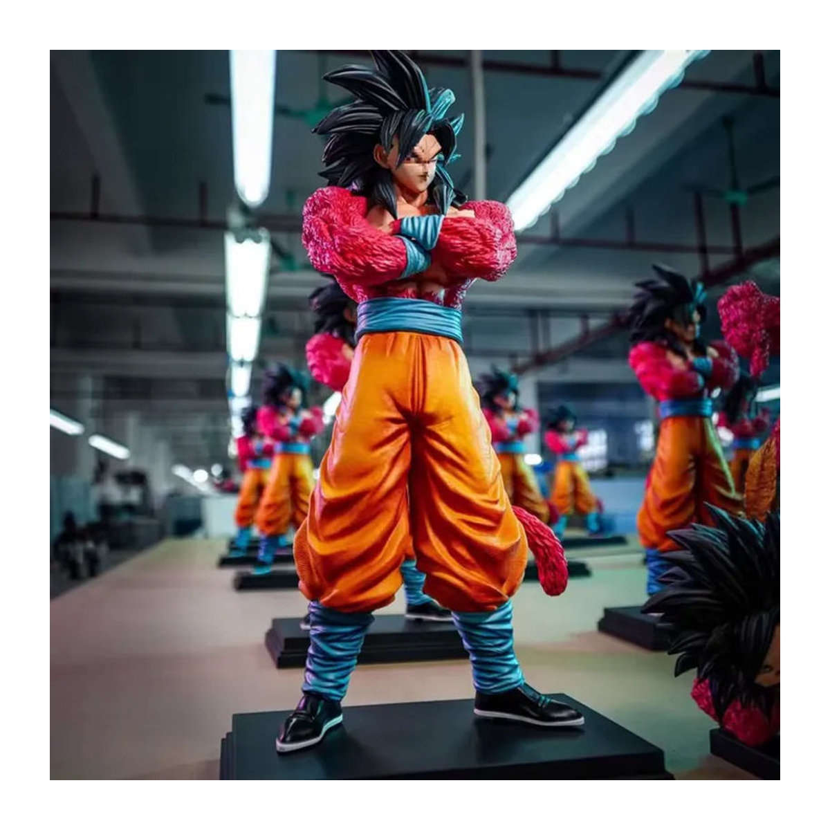 Bandai Dragon Ball Super Saiyajin 4 Vegeta Actionfigur aus Kunststoff, mehrfarbige SSJ4 Vegeta PVC-Statue als Sammlermodell und Dekoration - Bild 1