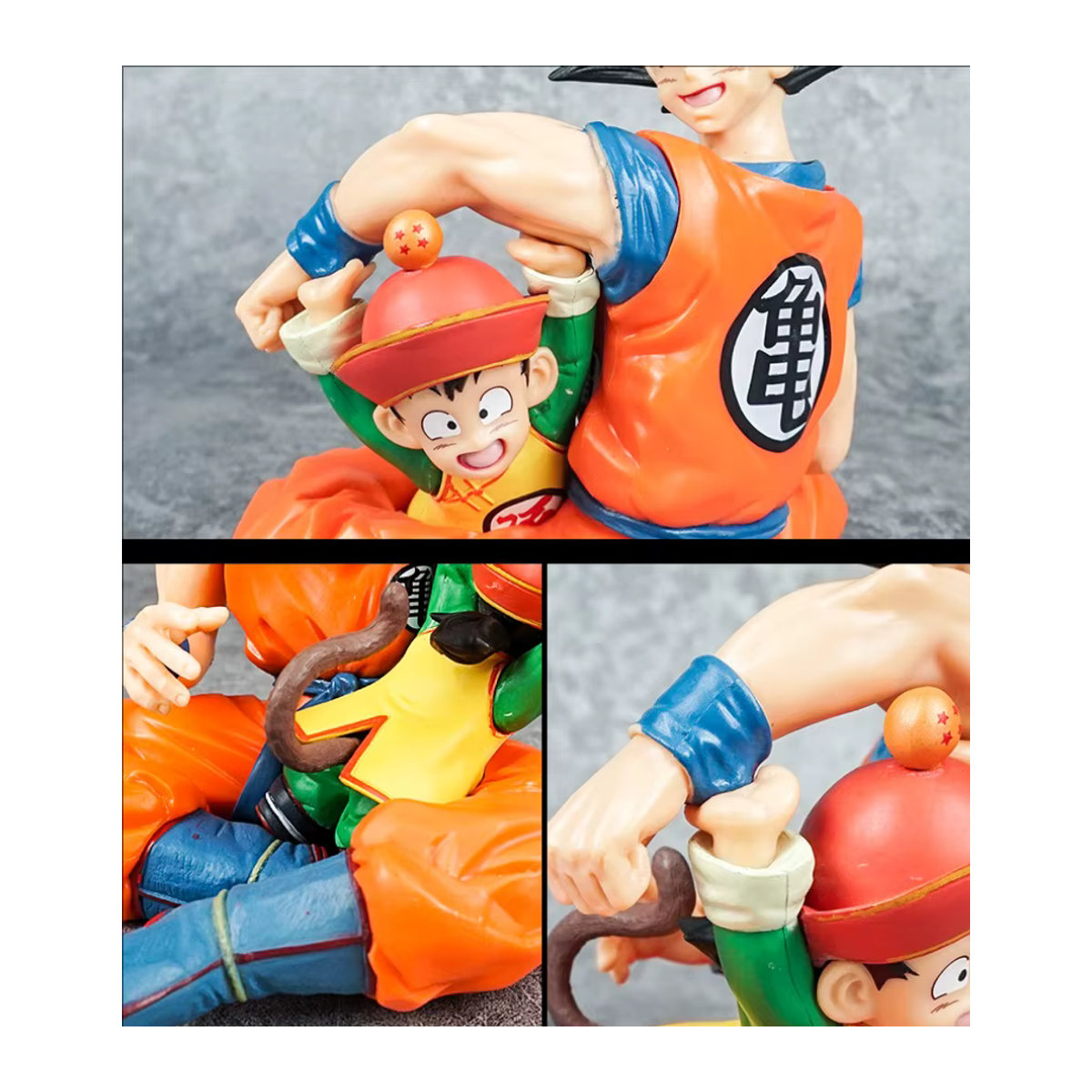Bandai Dragon Ball Super Saiyajin Anime Figur Son Goku Wukong Modell in Rot und Mehrfarbig aus Kunststoff - Bild 5