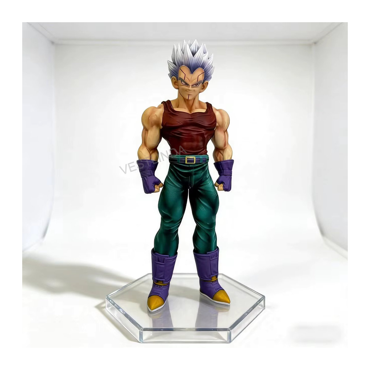 Bandai Dragon Ball Super Saiyan Vegeta Sammlermodell aus PVC mit austauschbaren Armen in Mehrfarbig - Bild 5