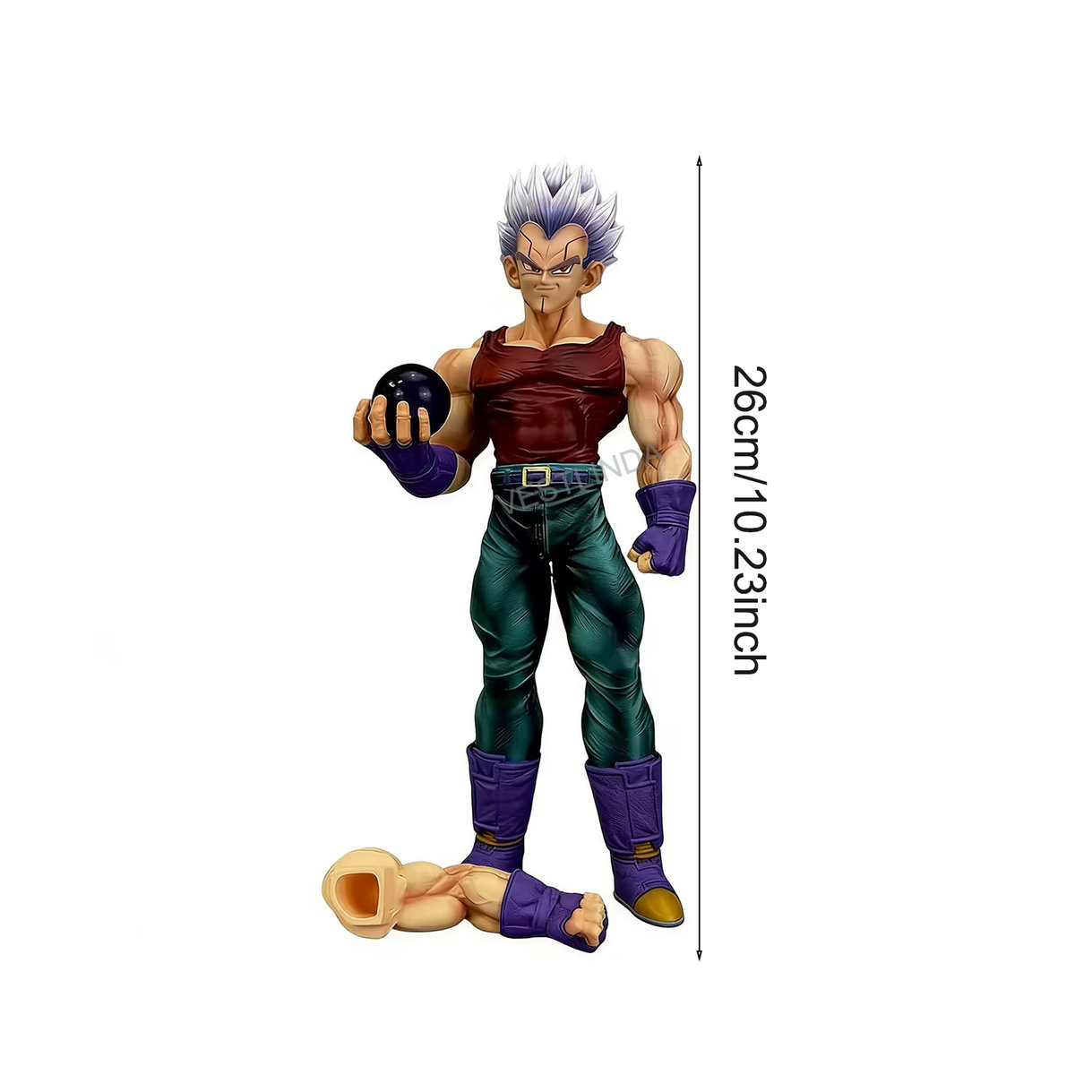 Bandai Dragon Ball Super Saiyan Vegeta Sammlermodell aus PVC mit austauschbaren Armen in Mehrfarbig - Bild 6