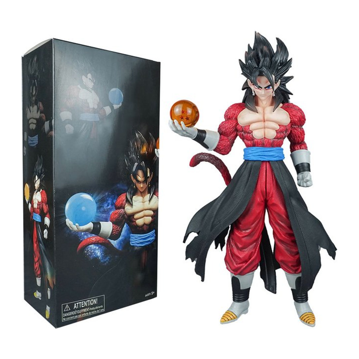 Bandai Dragon Ball Super Son Goku Actionfigur Super Saiyajin Modell, mehrfarbig, Höhe: 30 cm - Bild 1