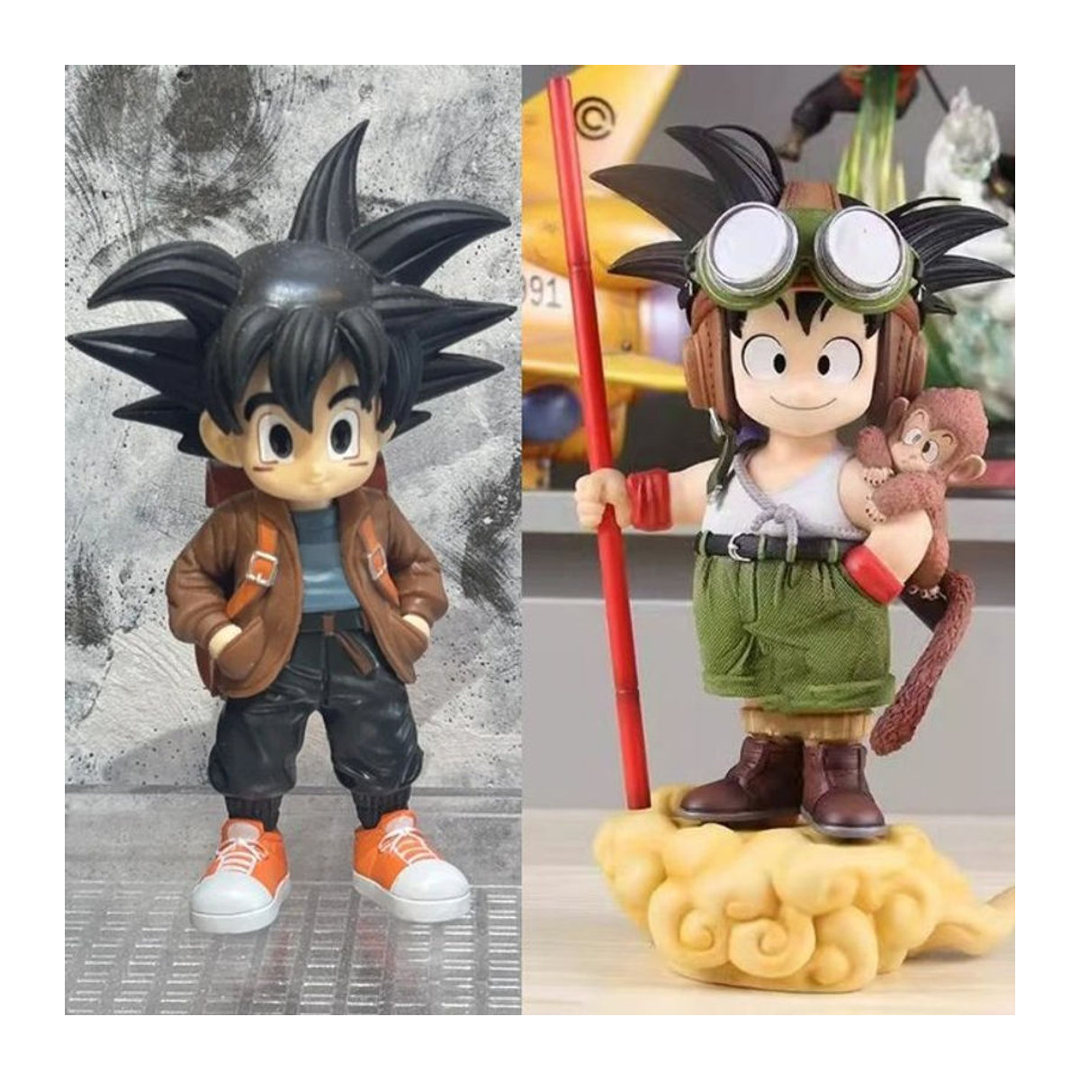 Bandai Dragon Ball Super Son Goku Anime-Figur aus Kunststoff, mehrfarbig, Sammlerstück und Dekoration - Bild 1