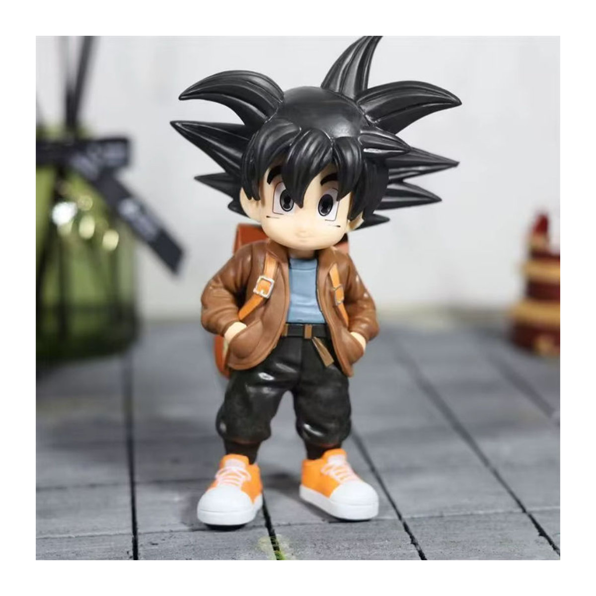 Bandai Dragon Ball Super Son Goku Anime-Figur aus Kunststoff, mehrfarbig, Sammlerstück und Dekoration - Bild 3