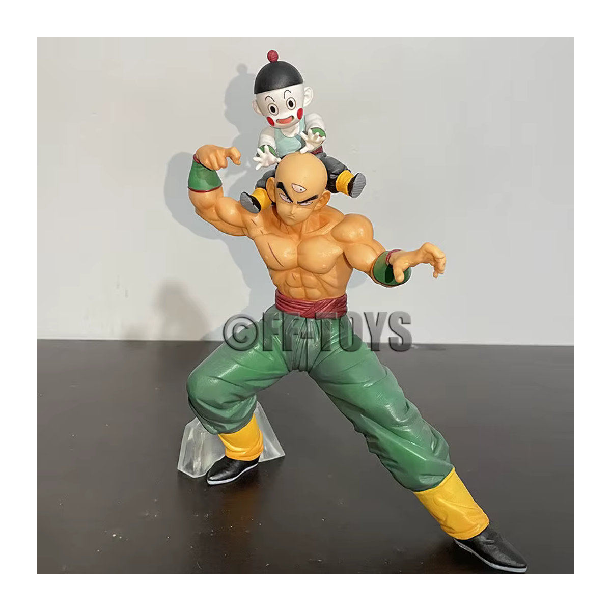 Bandai Dragon Ball Tien Shinhan Figur aus Kunststoff, mehrfarbig, Anime Actionfigur und Sammlerstatue - Bild 2