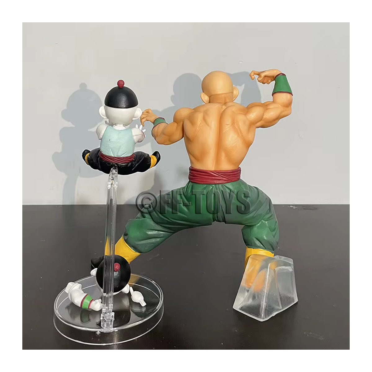 Bandai Dragon Ball Tien Shinhan Figur aus Kunststoff, mehrfarbig, Anime Actionfigur und Sammlerstatue - Bild 3