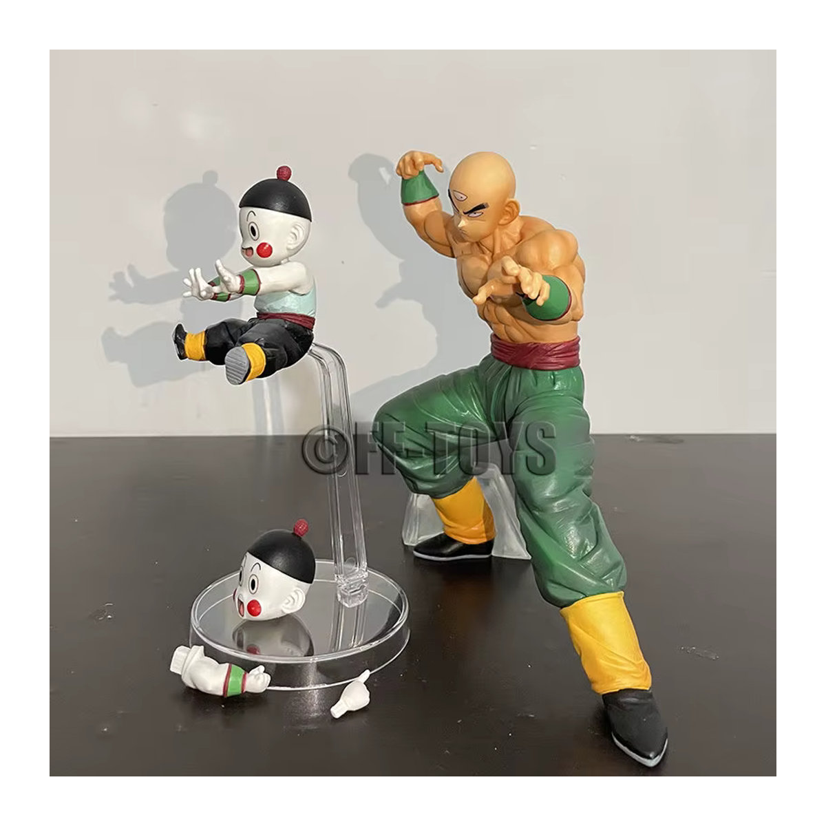 Bandai Dragon Ball Tien Shinhan Figur aus Kunststoff, mehrfarbig, Anime Actionfigur und Sammlerstatue - Bild 4