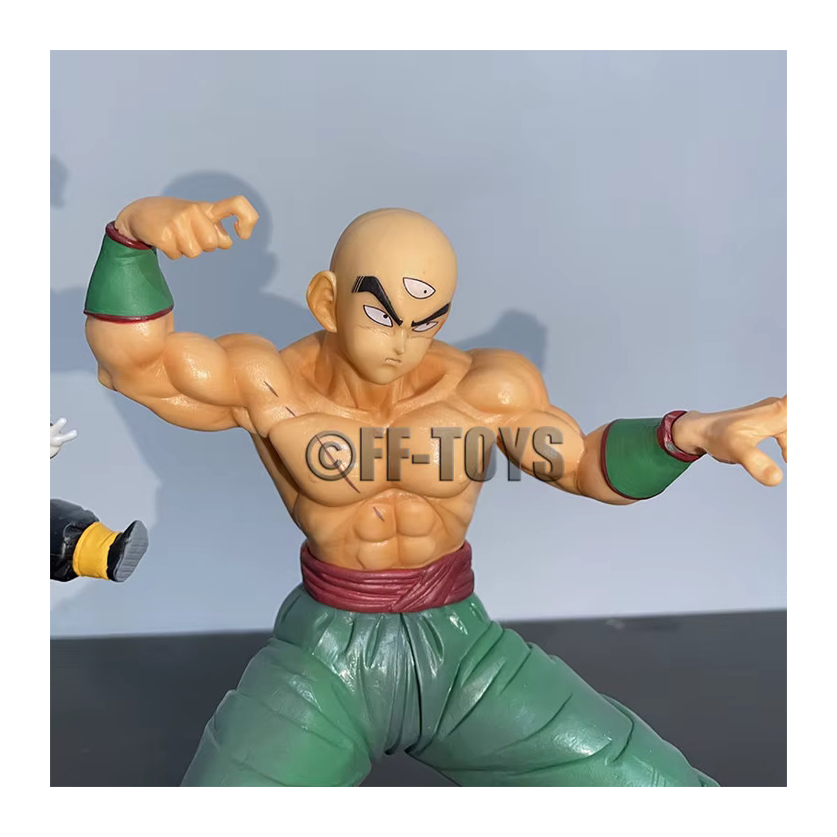 Bandai Dragon Ball Tien Shinhan Figur aus Kunststoff, mehrfarbig, Anime Actionfigur und Sammlerstatue - Bild 5