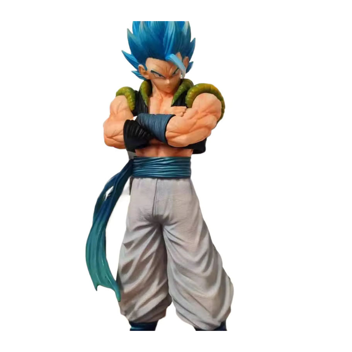 Bandai Dragon Ball Twin Kings Statue Beijit Wujita Sun Wukong Handgemachtes Ornament Modell aus Kunstharz, mehrfarbig - Bild 5