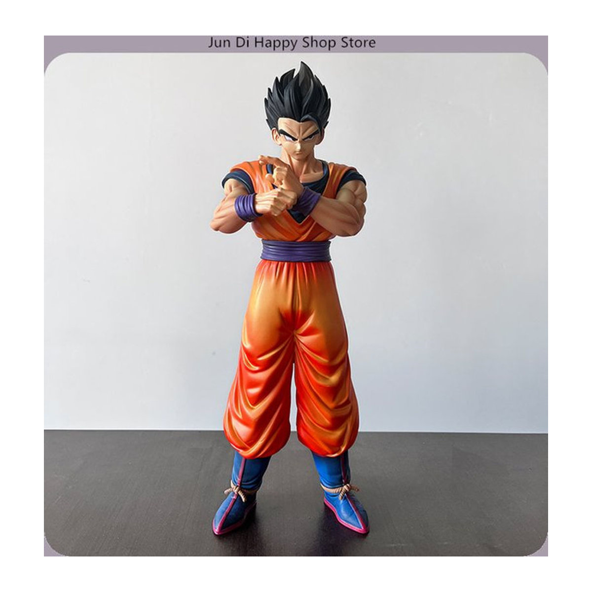 Bandai Dragon Ball Ultimate Gohan Mystic Anime-Figur in stehender Pose, Höhe: 32 cm, Farbe: Orange - Bild 1