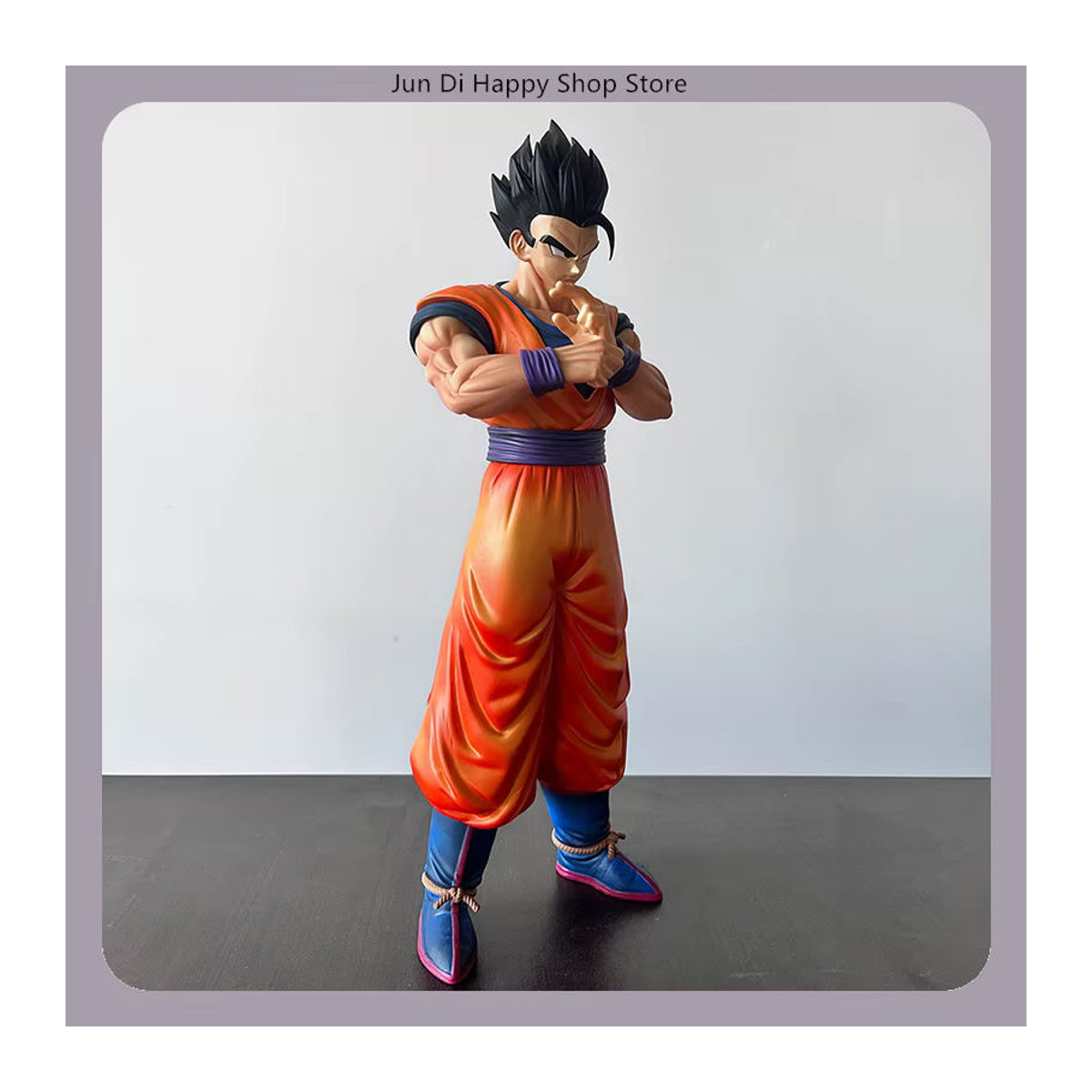 Bandai Dragon Ball Ultimate Gohan Mystic Anime-Figur in stehender Pose, Höhe: 32 cm, Farbe: Orange - Bild 2