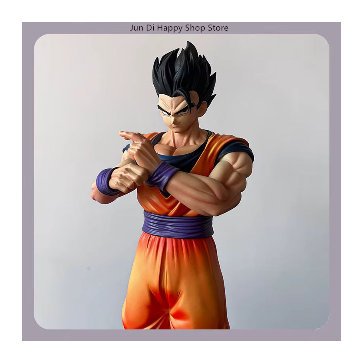 Bandai Dragon Ball Ultimate Gohan Mystic Anime-Figur in stehender Pose, Höhe: 32 cm, Farbe: Orange - Bild 3