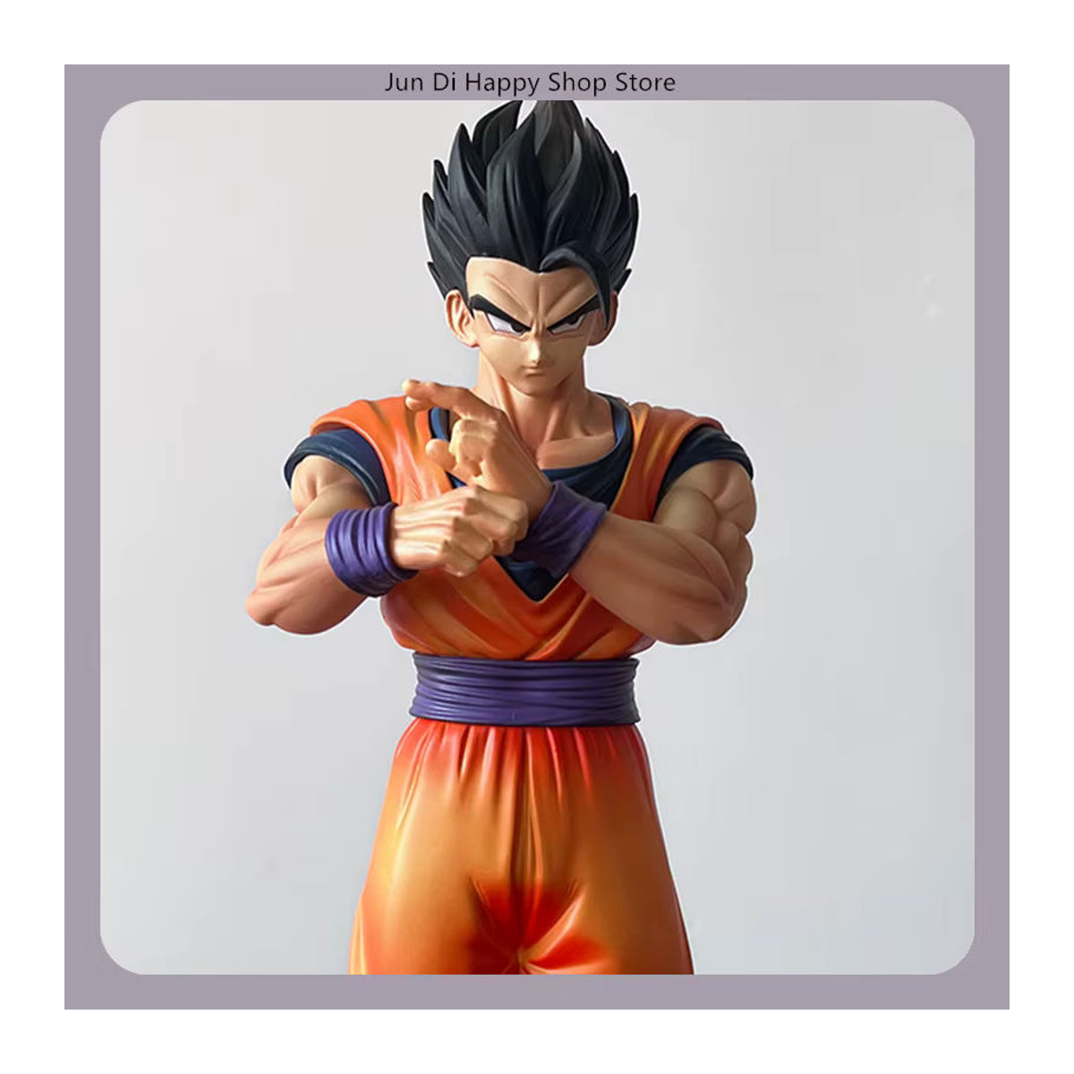 Bandai Dragon Ball Ultimate Gohan Mystic Anime-Figur in stehender Pose, Höhe: 32 cm, Farbe: Orange - Bild 4