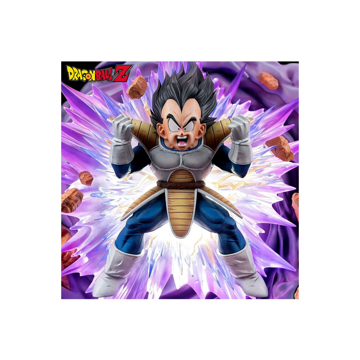 Bandai Dragon Ball Vegeta Actionfigur aus Kunststoff, mehrfarbig, Höhe: 22 cm - Bild 3