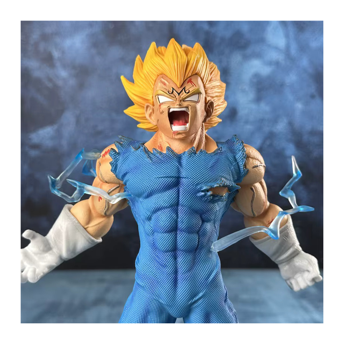 Bandai Dragon Ball Vegeta Actionfigur aus Kunststoff, mehrfarbiges Anime-Modell für Sammler, Höhe: 19,5 cm - Bild 4