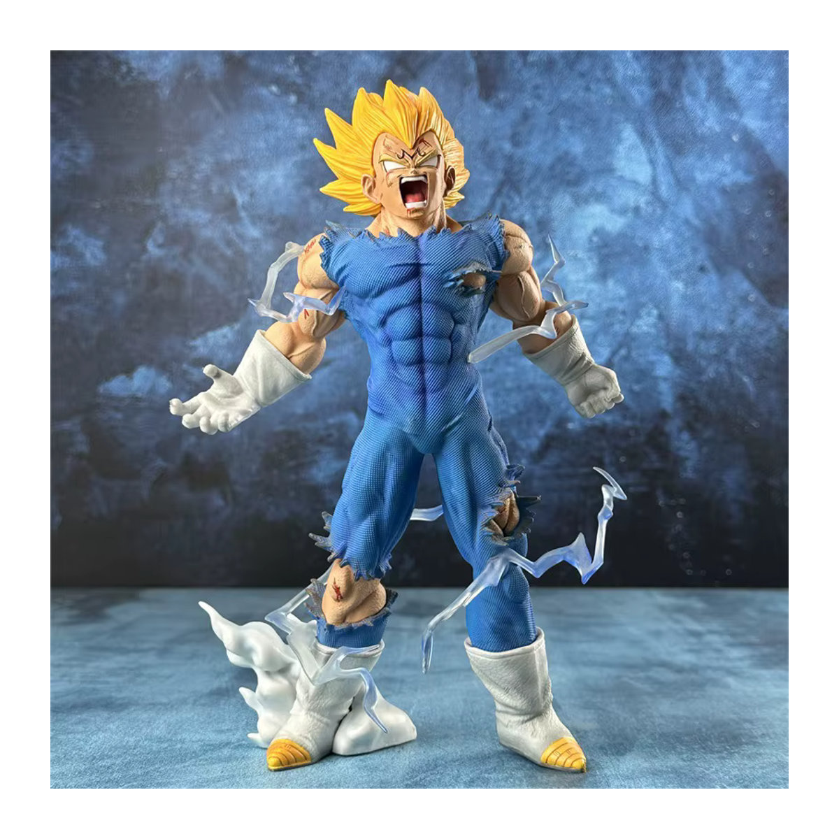 Bandai Dragon Ball Vegeta Actionfigur aus Kunststoff, mehrfarbiges Anime-Modell für Sammler, Höhe: 19,5 cm - Bild 5