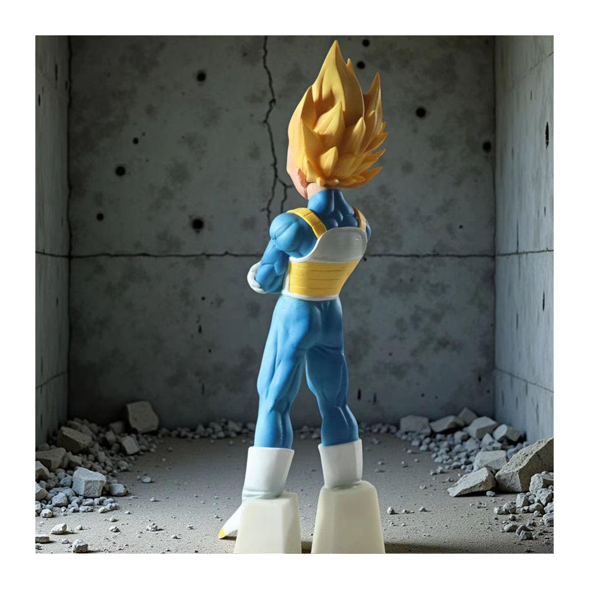 Bandai Dragon Ball Vegeta Anime Figur als Sammlerstück und Desktop-Dekoration, mehrfarbig, Höhe: 26 cm - Bild 4