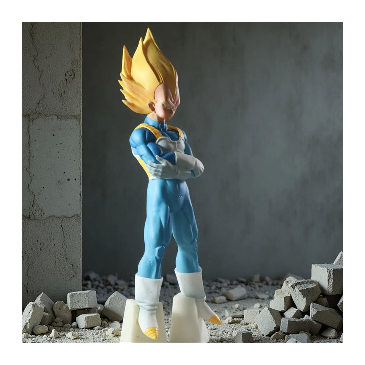 Bandai Dragon Ball Vegeta Anime Figur als Sammlerstück und Desktop-Dekoration, mehrfarbig, Höhe: 26 cm - Bild 5