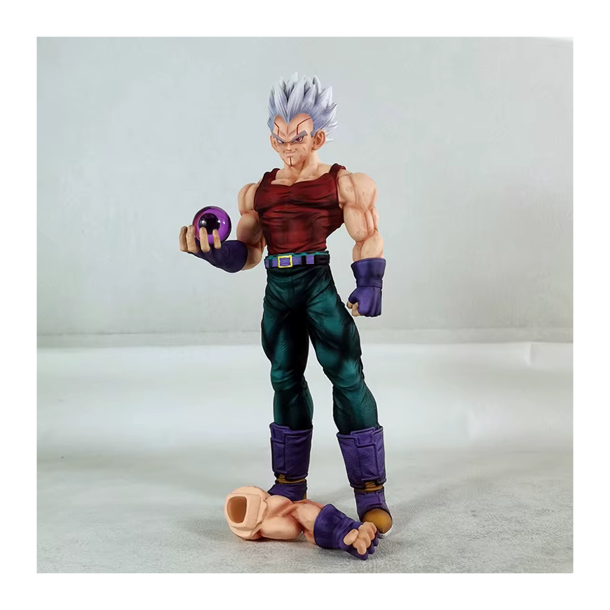 Bandai Dragon Ball Vegeta Super Saiyajin Anime Figur aus Kunststoff, mehrfarbiges Sammlerstück und Actionfigur für Kinder - Bild 3