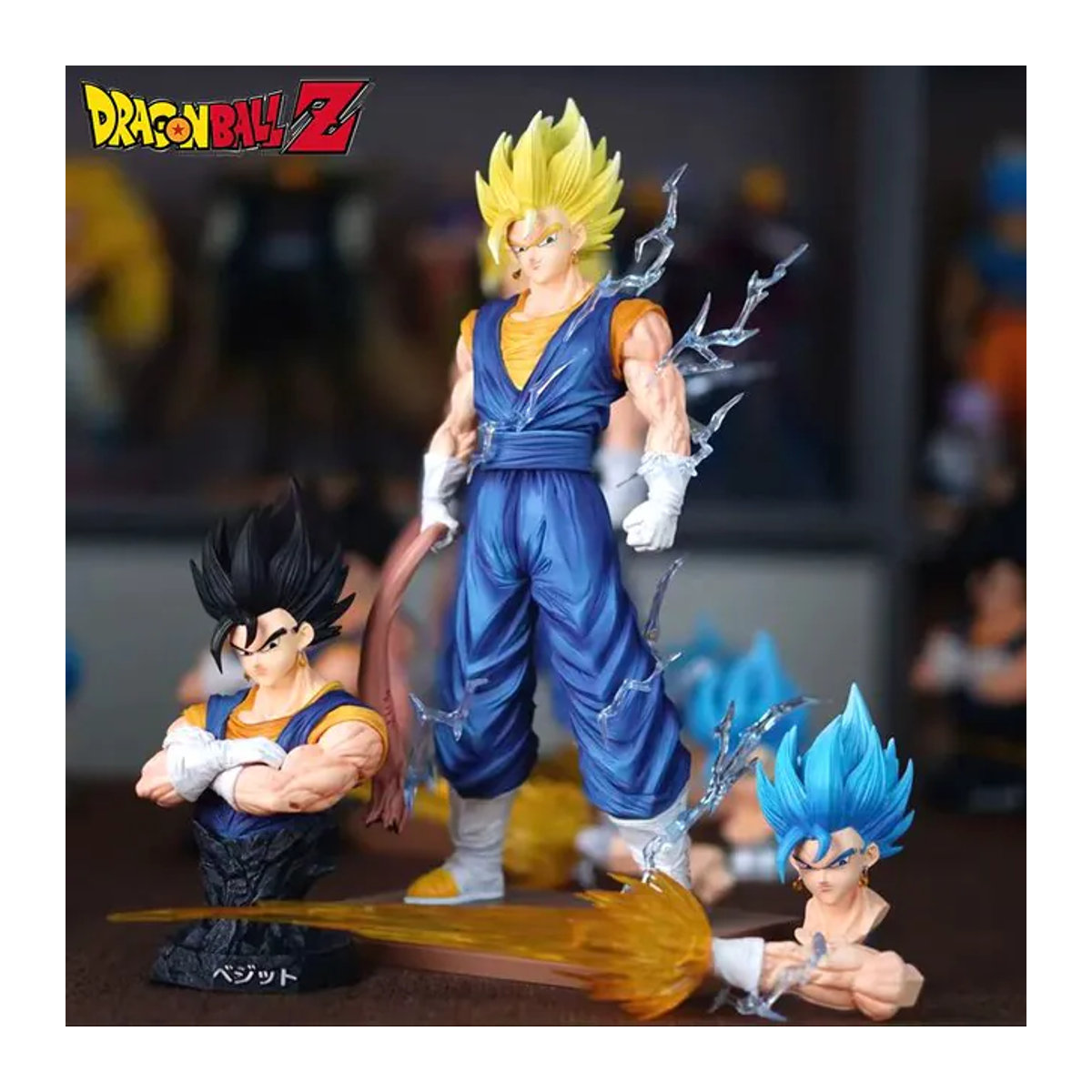 Bandai Dragon Ball Vegetto Anime Figur aus PVC, mehrfarbig, Höhe: 32 cm - Bild 1