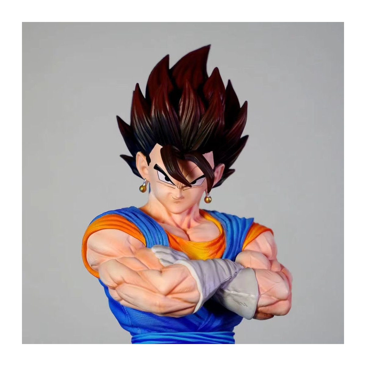 Bandai Dragon Ball Vegetto Blue Super Saiyan Action Figure aus PVC, Höhe: 30 cm, Blau/Schwarz - Bild 2