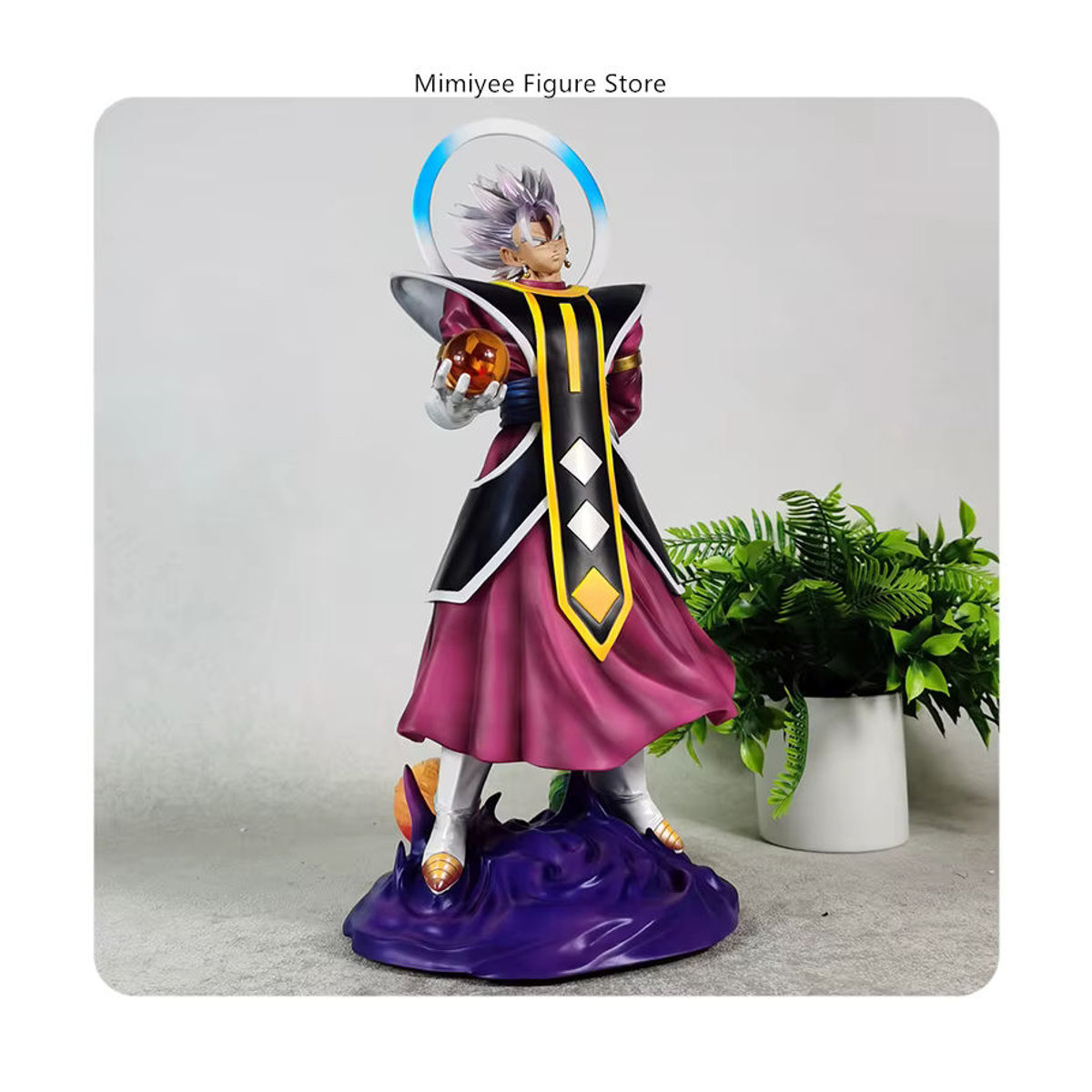 Bandai Dragon Ball Vegito Großpriester-Outfit Anime-Figur Modellstatue, mehrfarbig, Höhe: 36,5 cm - Bild 5