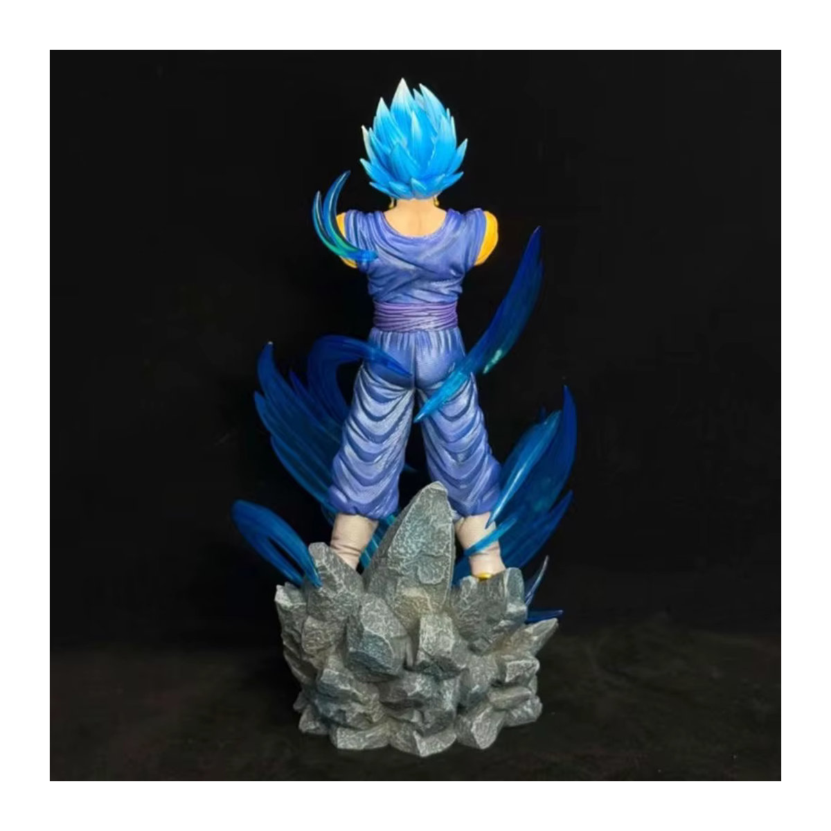Bandai Dragon Ball Vegito Super Saiyan Blue GK Figur in Blau aus Kunstharz als Anime-Statue und Sammlerstück - Bild 2