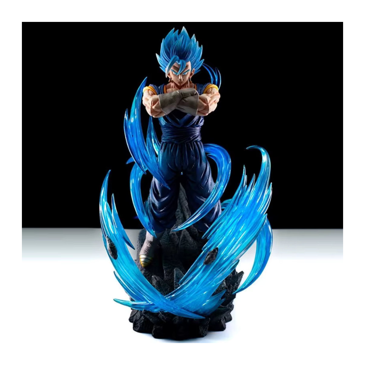 Bandai Dragon Ball Vegito Super Saiyan Blue GK Figur in Blau aus Kunstharz als Anime-Statue und Sammlerstück - Bild 4