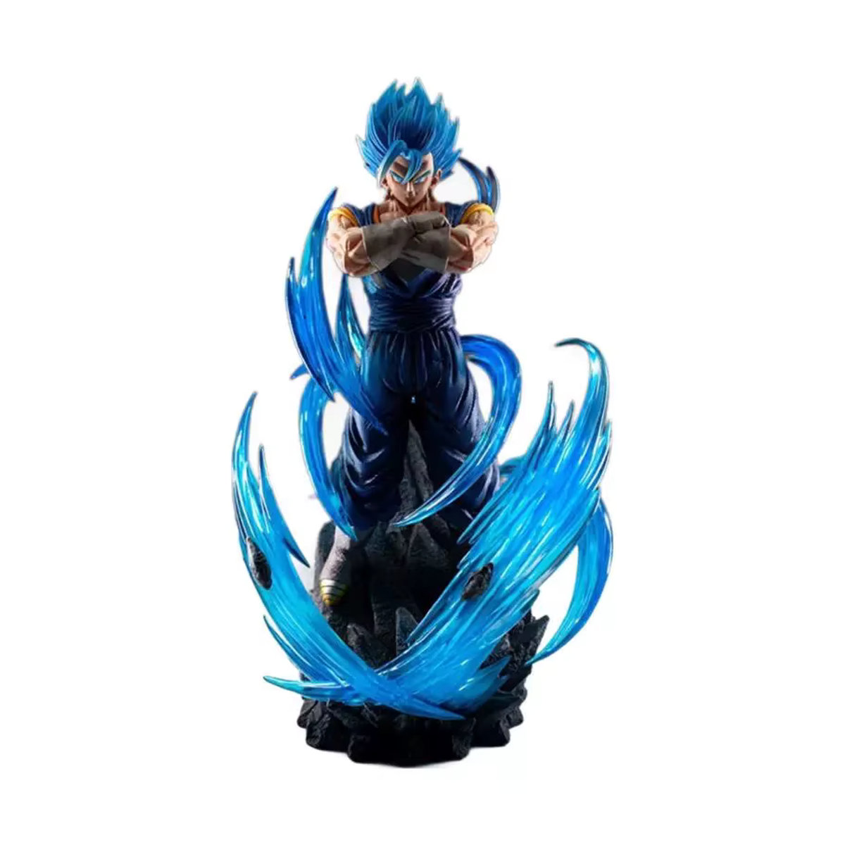 Bandai Dragon Ball Vegito Super Saiyan Blue GK Figur in Blau aus Kunstharz als Anime-Statue und Sammlerstück - Bild 5
