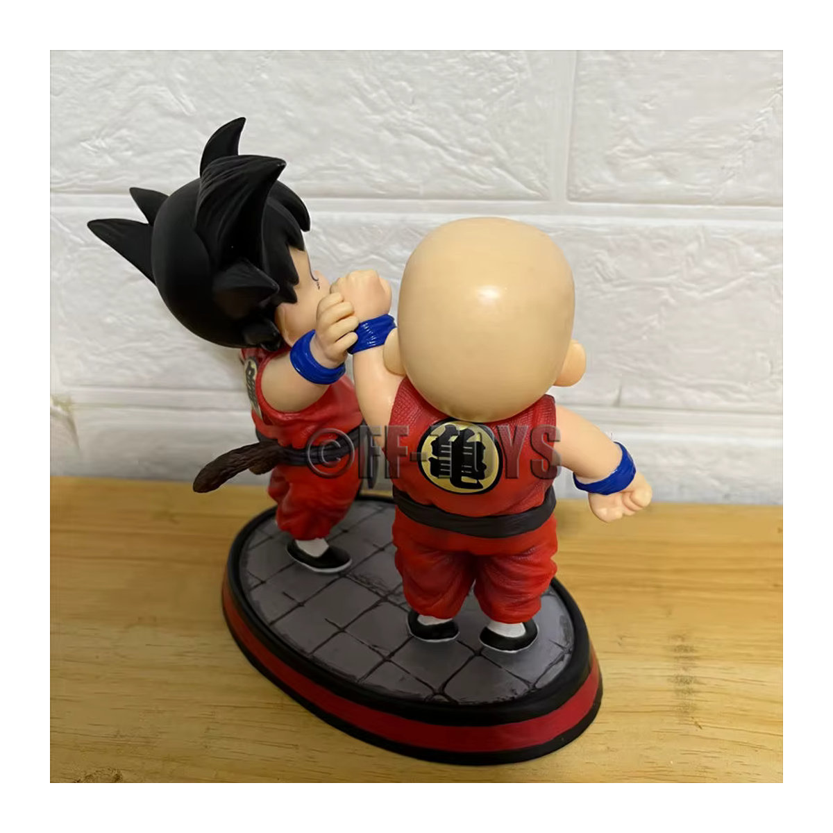 Bandai Dragon Ball Z Anime Actionfigur Goku und Kuririn als Sammlermodell für Kinder, Bunt, Höhe: 14 cm - Bild 5