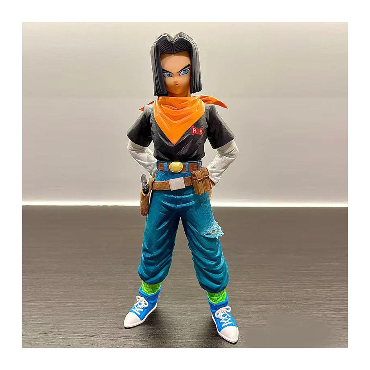 Bandai Dragon Ball Z Anime Actionfiguren Android 17 und 18 aus PVC, mehrfarbig, Höhe: 23 cm - Bild 5