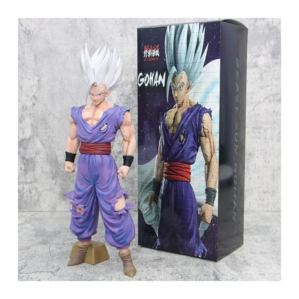 Bandai Dragon Ball Z Anime Figur Beast Son Gohan aus Kunststoff, mehrfarbig, Höhe: 33 cm - Bild 2