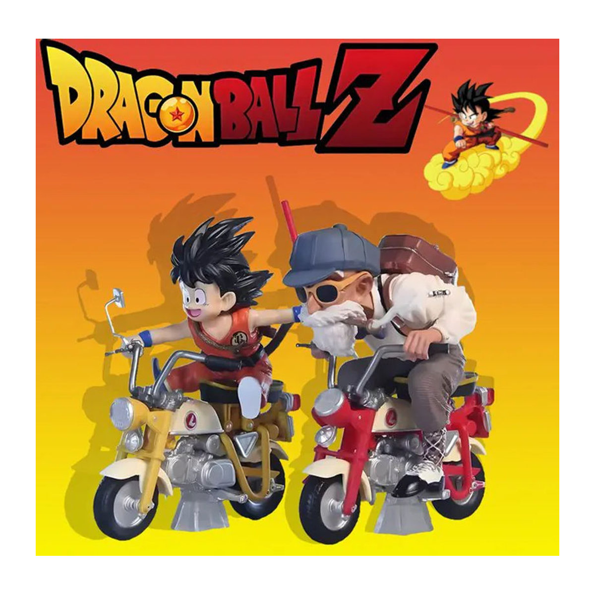 Bandai Dragon Ball Z Anime Figur Lokomotiv-Serie aus PVC, mehrfarbig, Höhe: 13 cm - Bild 1