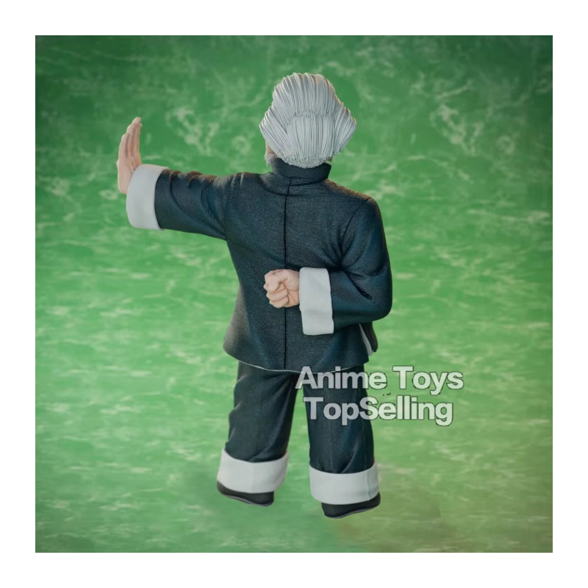 Bandai Dragon Ball Z Anime Figur Master Roshi Kame Sennin aus Kunststoff, Höhe: 27 cm, Farbe: Schwarz - Bild 3