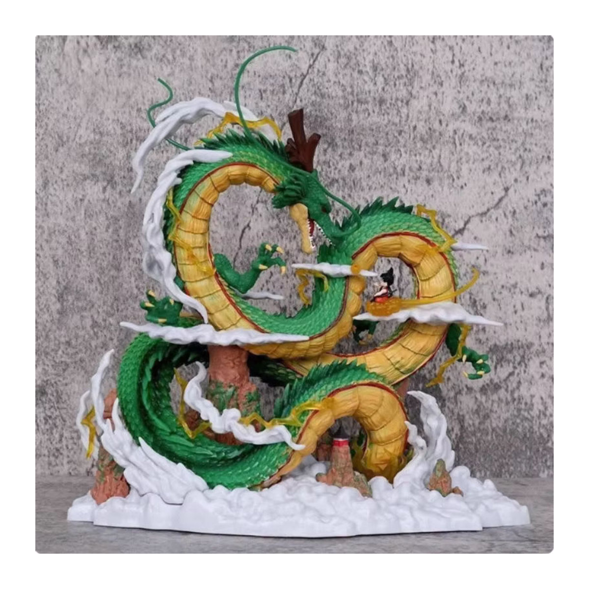 Bandai Dragon Ball Z Anime Figur Shenron und Son Goku aus Kunststoff, mehrfarbig - Bild 3