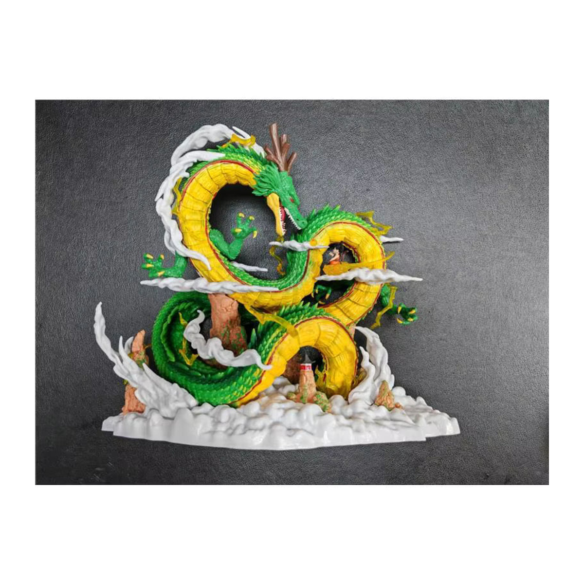 Bandai Dragon Ball Z Anime Figur Shenron und Son Goku aus Kunststoff, mehrfarbig - Bild 4