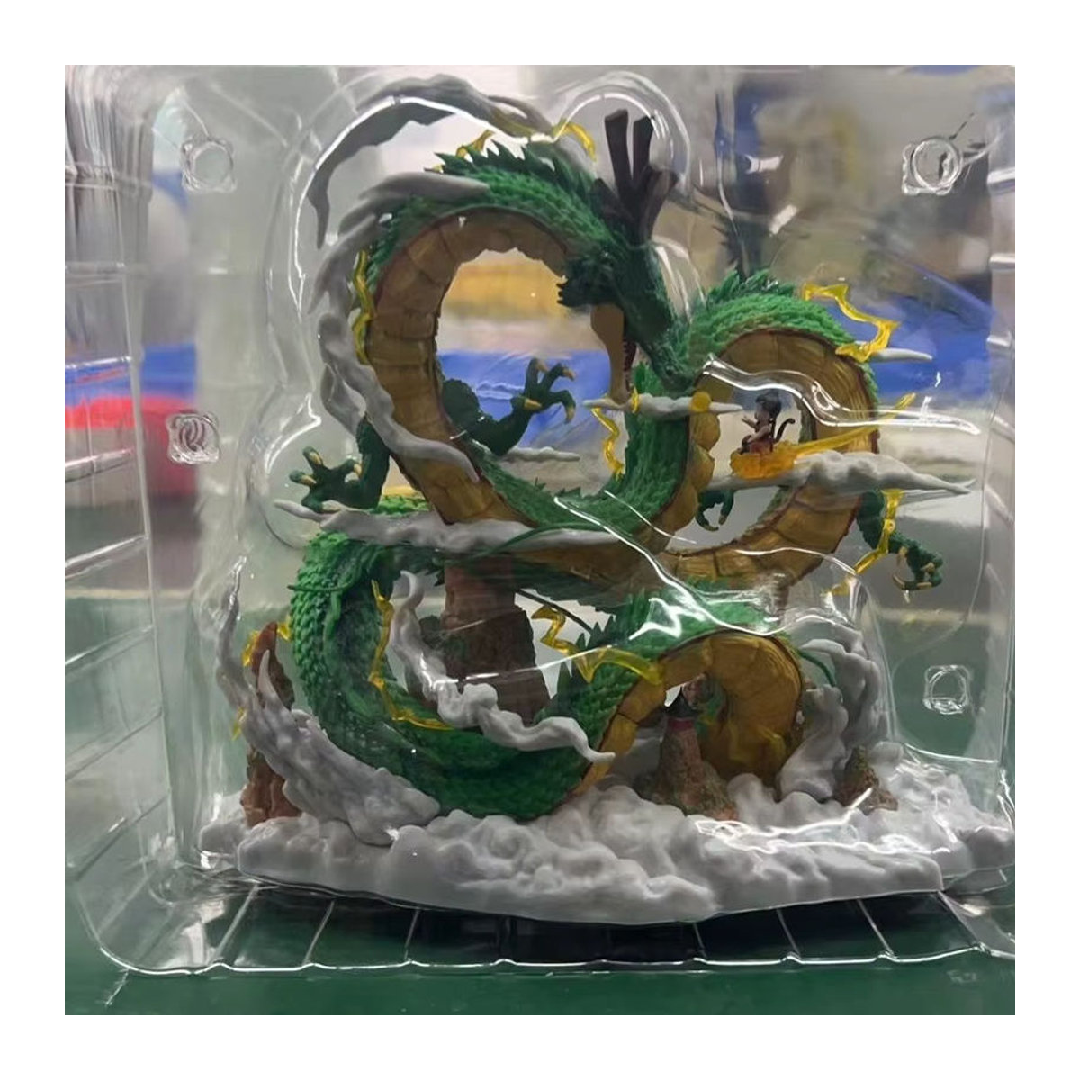 Bandai Dragon Ball Z Anime Figur Shenron und Son Goku aus Kunststoff, mehrfarbig - Bild 6