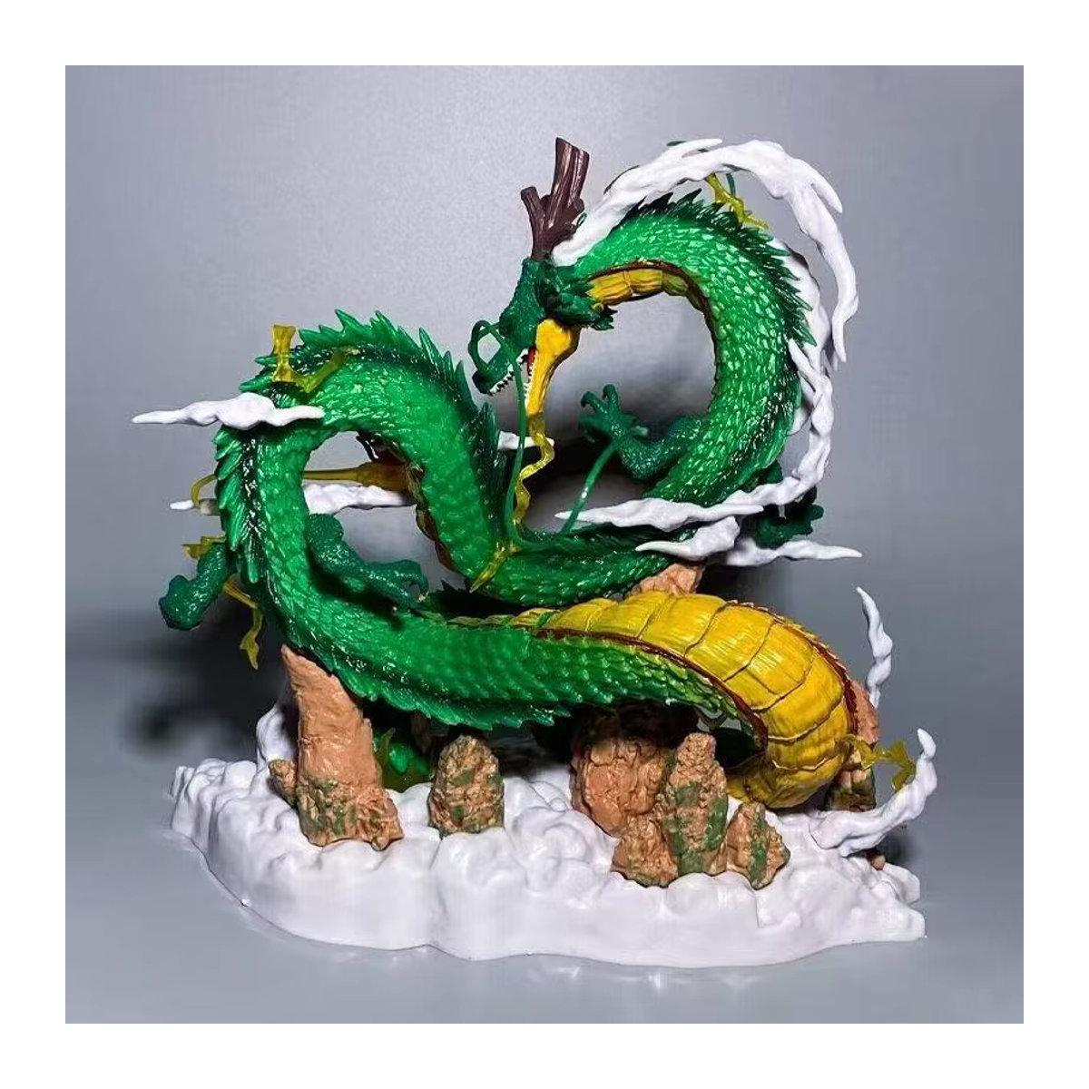 Bandai Dragon Ball Z Anime Figur Shenron und Son Goku aus PVC, mehrfarbig, Höhe: 22 cm - Bild 5