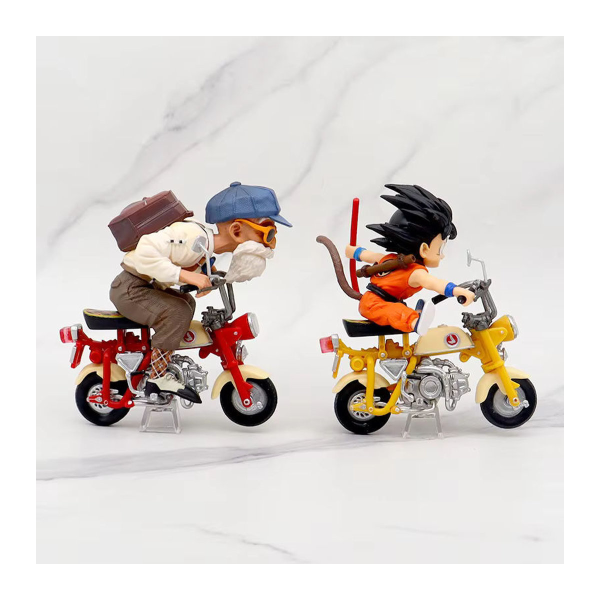 Bandai Dragon Ball Z Anime-Figur Son Goku und Meister Roshi aus Kunststoff, mehrfarbig, Höhe: 13 cm - Bild 4